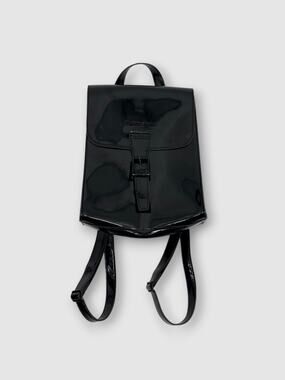 dr martens small slouch leather backpack Dr. Mini Box Backpack, Black Smooth+Black Kiev buckle detail Dr. Martens | Bags |